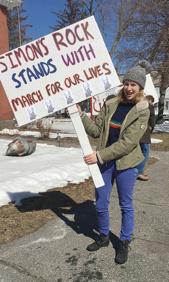 Zoe at March for Our Lives