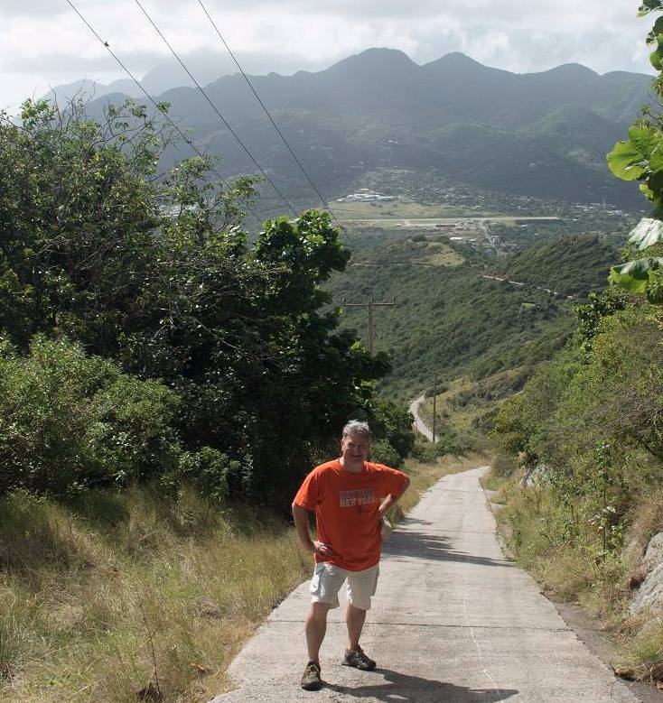 Mike Bergman in Montserrat