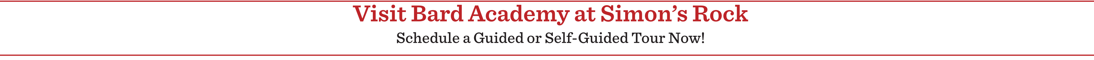Visit Bard Academy at Simon's Rock