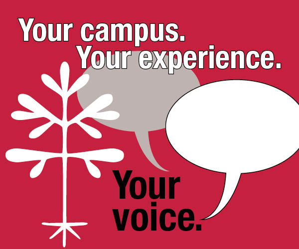 Your campus. Your voice. Youor rocker experience.