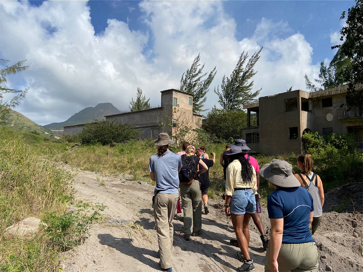 Students studying abroad in Montserrat