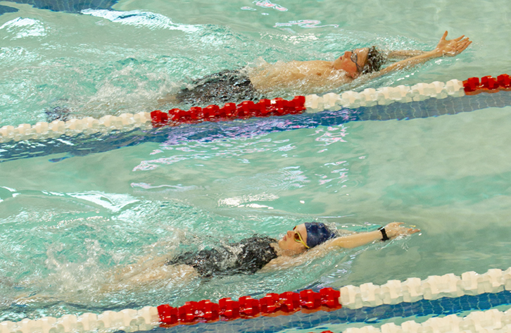 Simon's Rock Students Swim Team