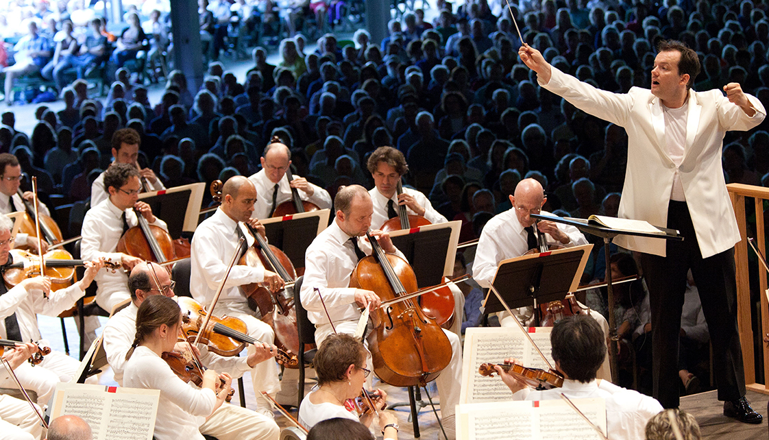 Andris Nelsons at Tanglewood