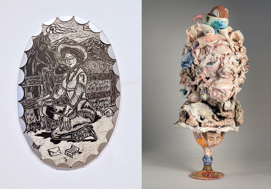 A ceramics-based exhibition by Boston artist Kathy King and New York artist Matt Nolen, curated by Ben Krupka.